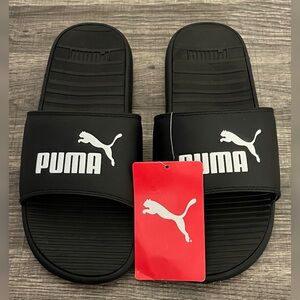 Puma Cool Cat Sandals Black Color Men's Sandals Size 9